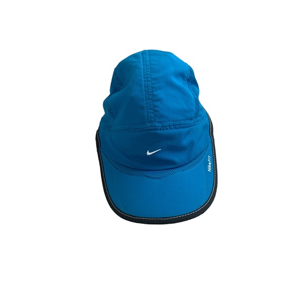 Nike The Runners Hat Blue One Size Unisex - Picture 1 of 6